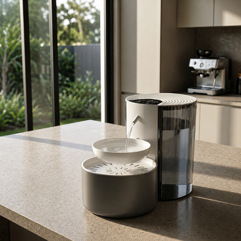PetraLiving™ PureFlow Wireless Hydration Fountain - view 2