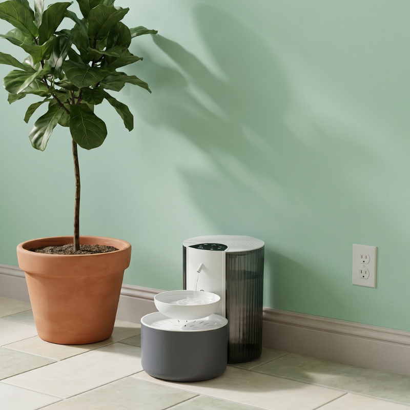 PetraLiving™ PureFlow Wireless Hydration Fountain - view 4